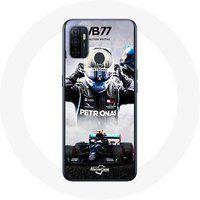 Maniacase Case voor Oppo A53 Formule 1 Valtteri Bottas F1 Racing Driver Zwart