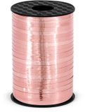 Merkloos Sierlint kunststof - rose goud - 5 mm x 225 meter