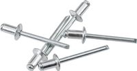 KWB popnagels aluminium - Ø 3.2 x 6.5 mm - 50 stuks