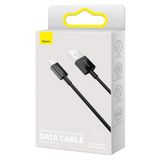 Baseus CAMYS-01 mobiele telefoonkabel Zwart 1 m USB A Micro-USB B