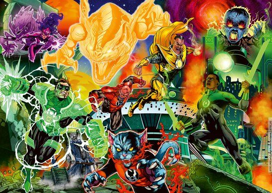 Ravensburger Green Lantern 1000 stukjes Puzzel