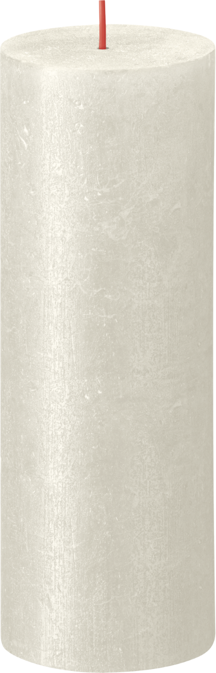 Bolsius Stompkaars Shimmer 190/68 Ivory - Wit