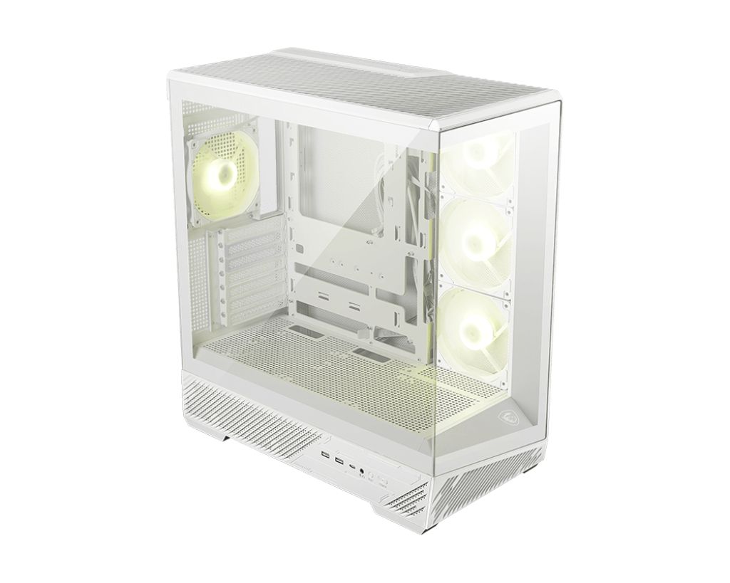 MSI MAG PANO 130R PZ WHITE Midi-Tower computerbehuizing Wit
