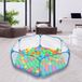 Markenlos Shenzhen Haorui Industrial Technology Co., Ltd. Opvouwbare babyspeeltent - draagbare kinderspeeltent met zwembad - oceaanballenbak voor peuters - binnen en buiten spelen - Meerkleurig