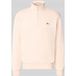 Lacoste pull col rond en coton mélangé coupe regular