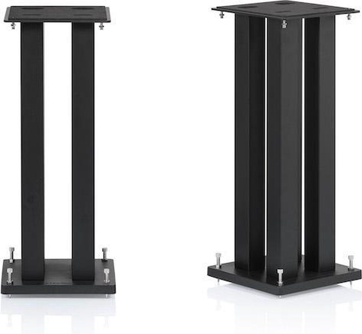 NorStone Stylum Square zwart zijdeglans speaker standaard (2 stuks)