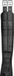 WALDHAUSEN Sangle polyvalente MEMORY FOAM Noir