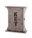HAKU Sleutelkastje sleutelhuisje key holder keyorganizer antraciet metaal - Afm. B 26 cm x H 32 cm x D 10 cm Stijl: Industrieel