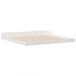 vidaXL Bedframe Wit Massief Grenenhout 180 x 220 cm