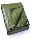 SolidKeus - Bâche imperméable avec œillets 2 x 3 m Vert