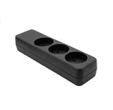 PROXTEND Deense Power Strip 3-weg zwart merk