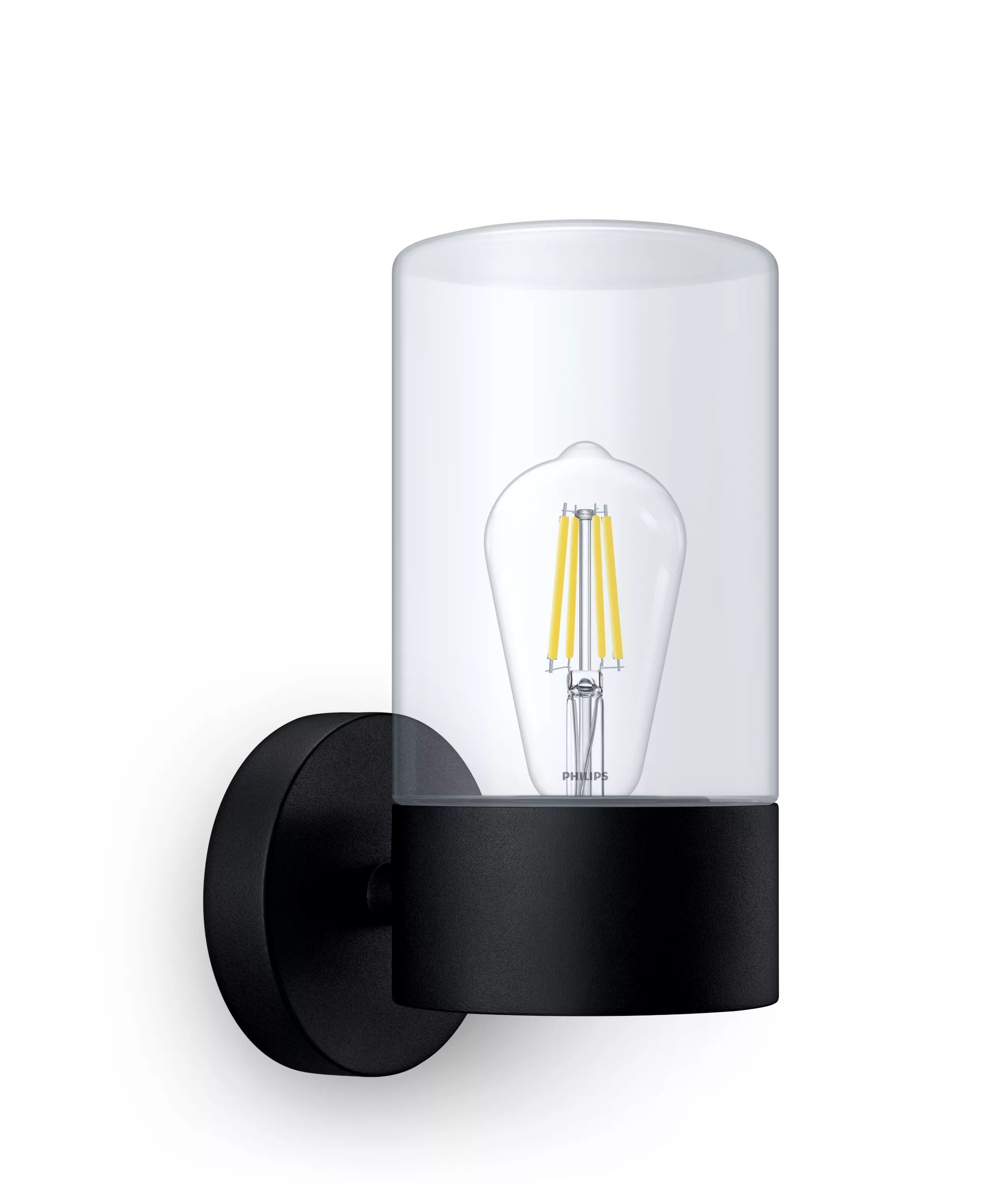 Philips Hue Philips Flareon Wandlamp Zwart E27 IP44