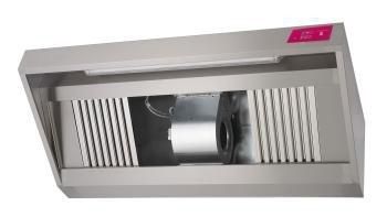Gastro-M Complete rvs Afzuiginstallatie met motor | 150x90x54cm