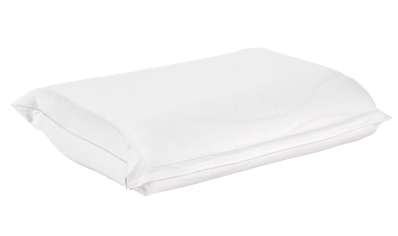 M line Pillow You Pillowcase | 2-Pack | White | Cotton