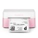 MUNBYN Imprimante Thermique Bluetooth, Technologie DAC, Rose, RW403B