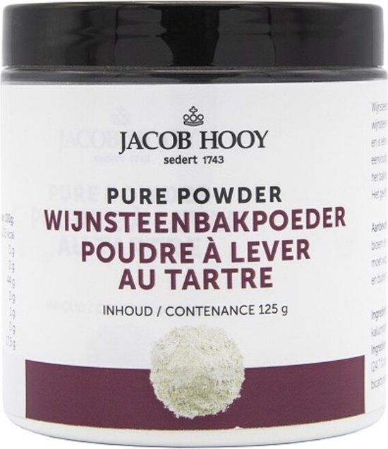 Jacob Hooy Wijnsteenbakpoeder 125 gr
