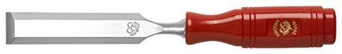 Kirschen 1003030 Stevige beitel met kunststof handvat, rood/zilver, 30 mm