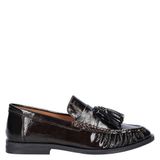 Nelson lakleren loafers - bruin