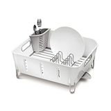 simplehuman KT1104 compact afdruiprek, wit kunststof, 5 jaar garantie