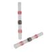 SeKi 313728 rood 10 x soldeerverbinders, 0,50 warmkrimpverbinder, 0,5-1,50 mm²