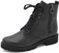 Remonte Groene Leren Dames Veterboots - Groen - 40