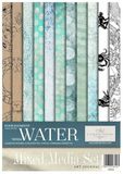ITD Collection - Scrapbooking pakket A4 accessoires decoupage set scrapbook papier set met perkamentpapier formaat 210 x 297 mm (MS022 - HS code 48021000)