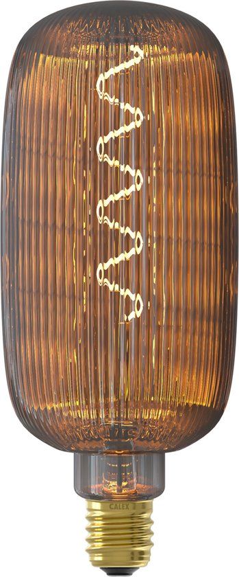 Calex Pulse Lyon LED Lamp - E27 - Filament - 4W - 1800K - Smoke