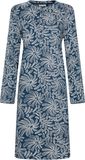 Pastunette Nachthemd Nordic Bloom Katoen Interlock Blauw Maat 38