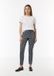 Comma - Elastische instapbroek met pictogramprint - Navy - Maat 40