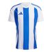 adidas T-shirt Hommes Rayé 24 Jersey Blanc-Bleu - Taille 2XL