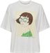 Wendie Life T-shirt Manches Courtes Femme S Blanc