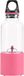 Northix Draagbare USB-blender - 50 cl - Roze