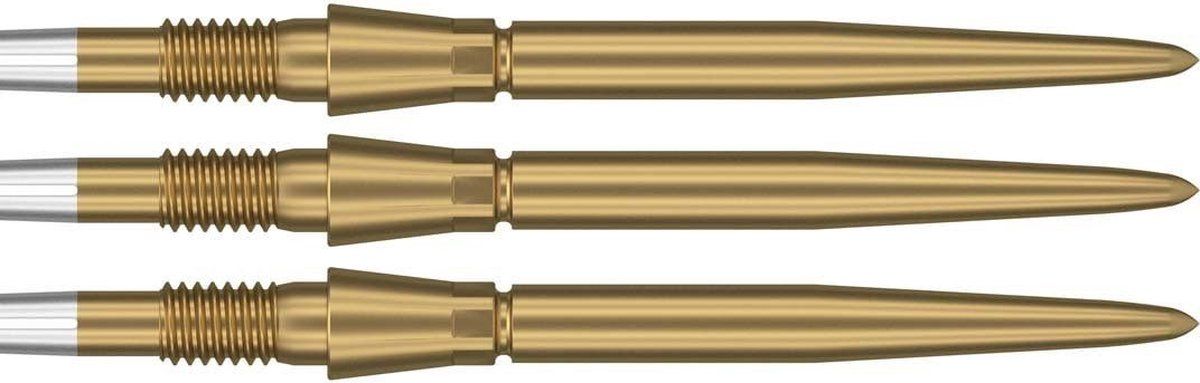 Target Swiss Points Storm Gold - 30 mm - Stalen Dartpunten - Goud - 5050807078080