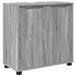 vidaXL Meuble sous lavabo Sonoma gris 60 x 30 x 60 cm