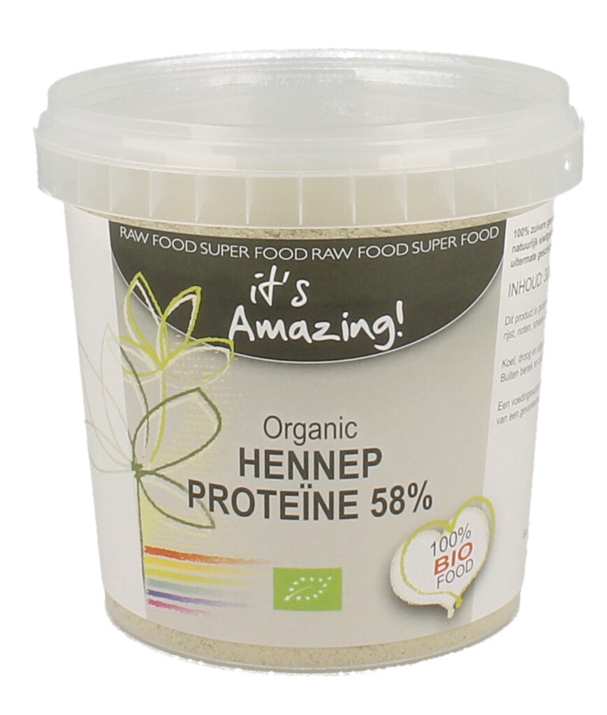 Its Amazing Organic Hennep Proteine 58