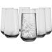 Glasmark KROSNO, 430ml, set of 6, colored bottom drinking glasses