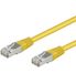 Goobay CAT 5-300 SFTP Yellow 3m netwerkkabel