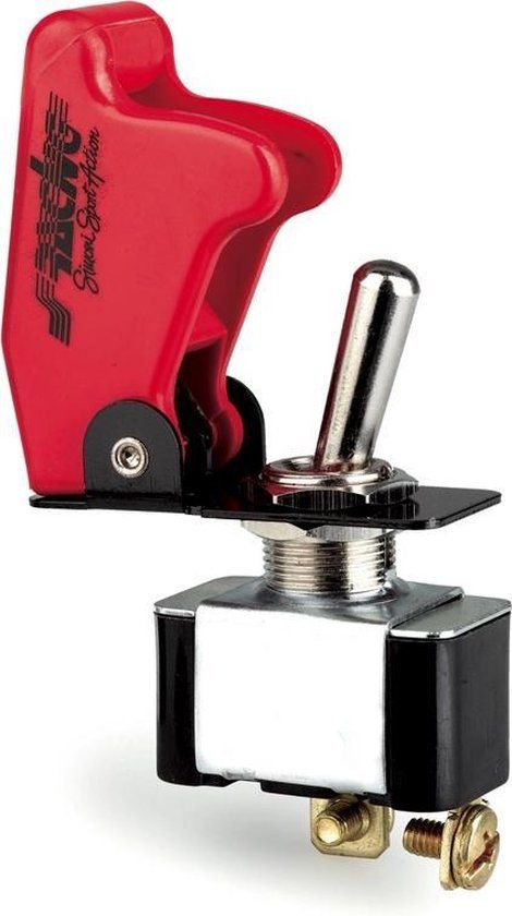 Simoni Racing Baby Go Schakelaar - Rood - 12V/20Amp
