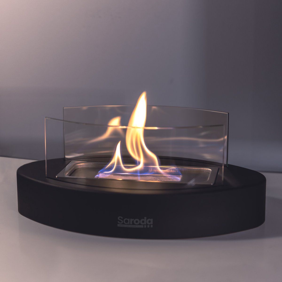 Saroda Tafelhaard - 200ML - Sfeerhaard - Bio-ethanol - Zwart