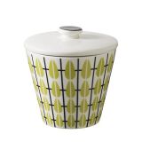 Superliving Sucrier Olivia blanc-citron vert
