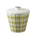 Superliving Sucrier Olivia blanc-citron vert