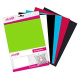 plottiX 101889 strijkfolie, meerkleurig, 20 x 30 cm