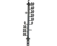 TFA Dostmann TFA Buiten Thermometer - Analoog - Metaal - Zwart - 41 x 10 cm