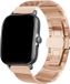 Strap-it Milanees Smartwatch bandje - Geschikt voor Amazfit Bip stalen Milanese band - rosé goud