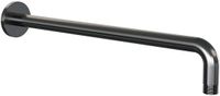 Brauer Muurarm Gebogen - Gunmetal Geborsteld Pvd