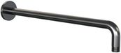 Brauer Muurarm Gebogen - Gunmetal Geborsteld Pvd