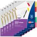 Avery Big Tab Schrijf- en wisverdelers voor 3 ringmappen, 5-Tab Set, Multicolor Divider Tabs, Geweldig voor het organiseren van projecten, rapporten, financiën en meer (6 stuks van 23076)