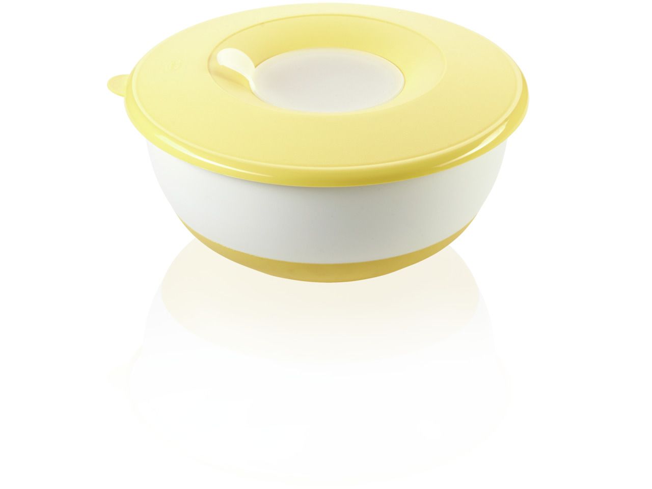 Leifheit 03170 Mengkom - 3.2 liter - Wit/Geel