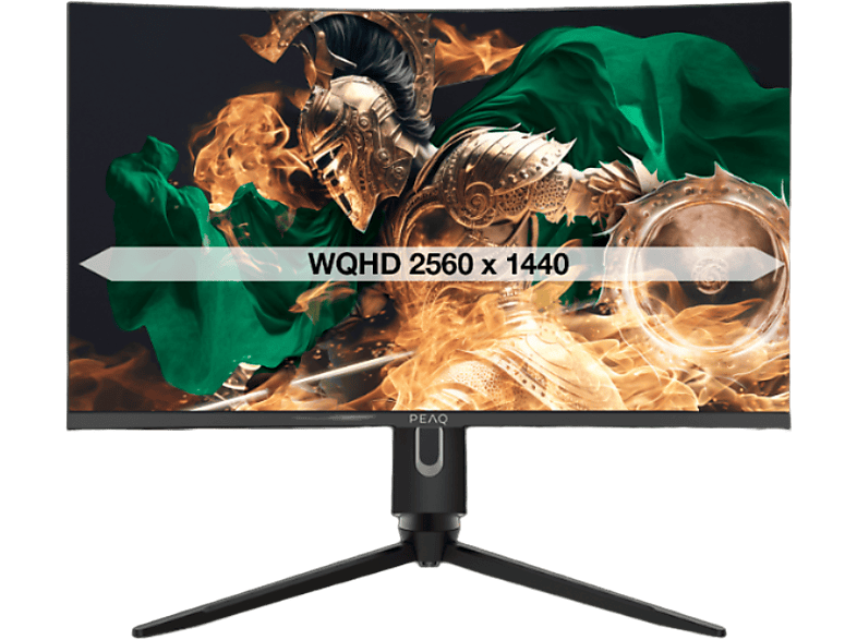 Peaq PMO G271-CQK - 27 inch 165Hz QHD Monitor