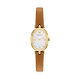 Emporio Armani AR11780 Vrouwen Horloge 28 mm Bruin